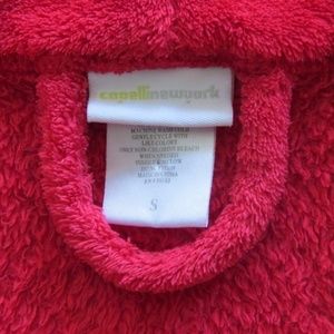 Capelli of New York Intimates & Sleepwear - CAPELLI NY Robe S Red THICK PLUSH Thigh Length Capelli of New York Intimates & Sleepwear - CAPELLI NY Robe S Red THICK PLUSH Thigh Length